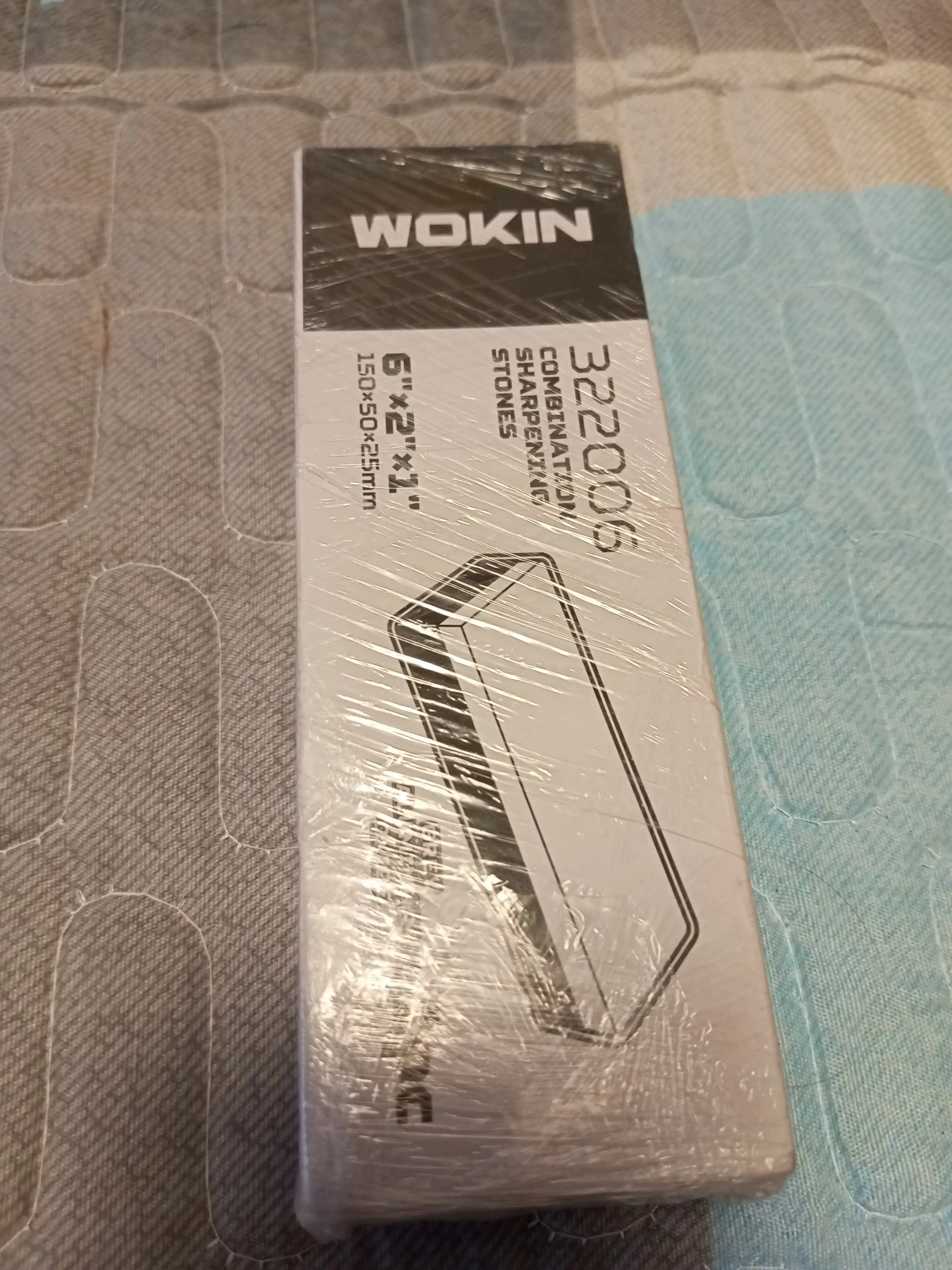 Pichoq o'tkir, ikki tomonlama, haqiqiy alyuminiy oksidi tosh  6" WOKIN