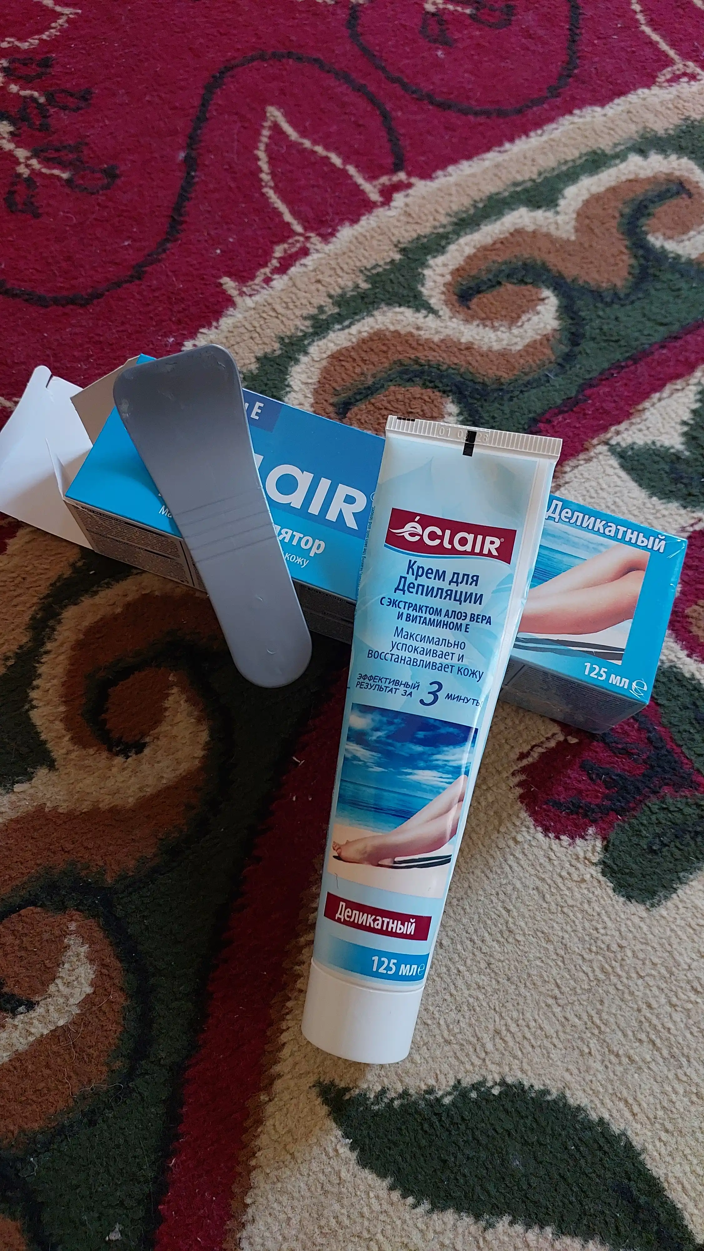 Krem depilator Eclair nozik, 125 ml.
