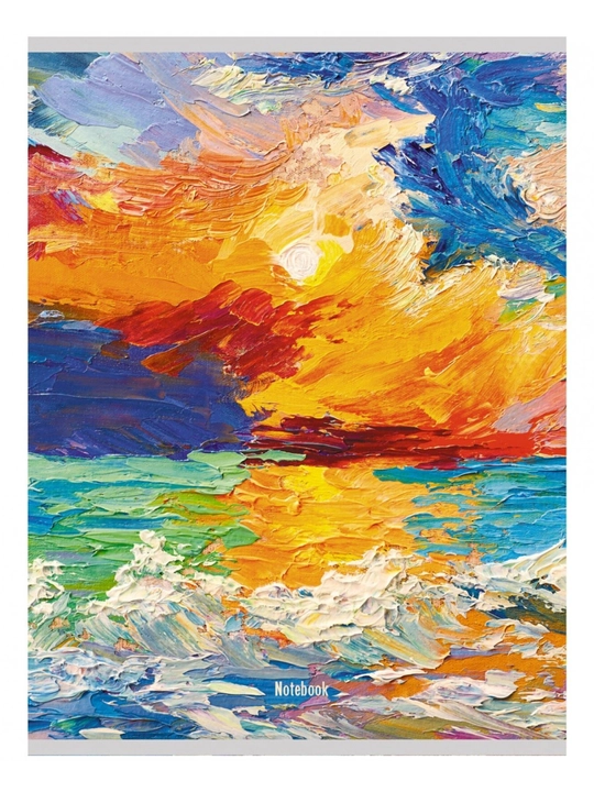 A4 daftar ,60 list, Kanst Eksmo,Rossiya,Painting manzara,abstrakt,laminatli muqova - 