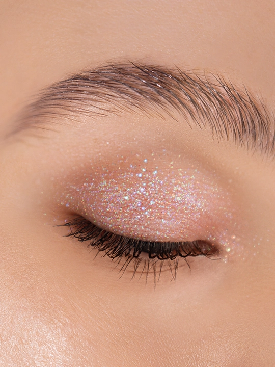 Ko'z qovoqlar uchun suyuq tenlari Glitter Rock, LUXVISAGE