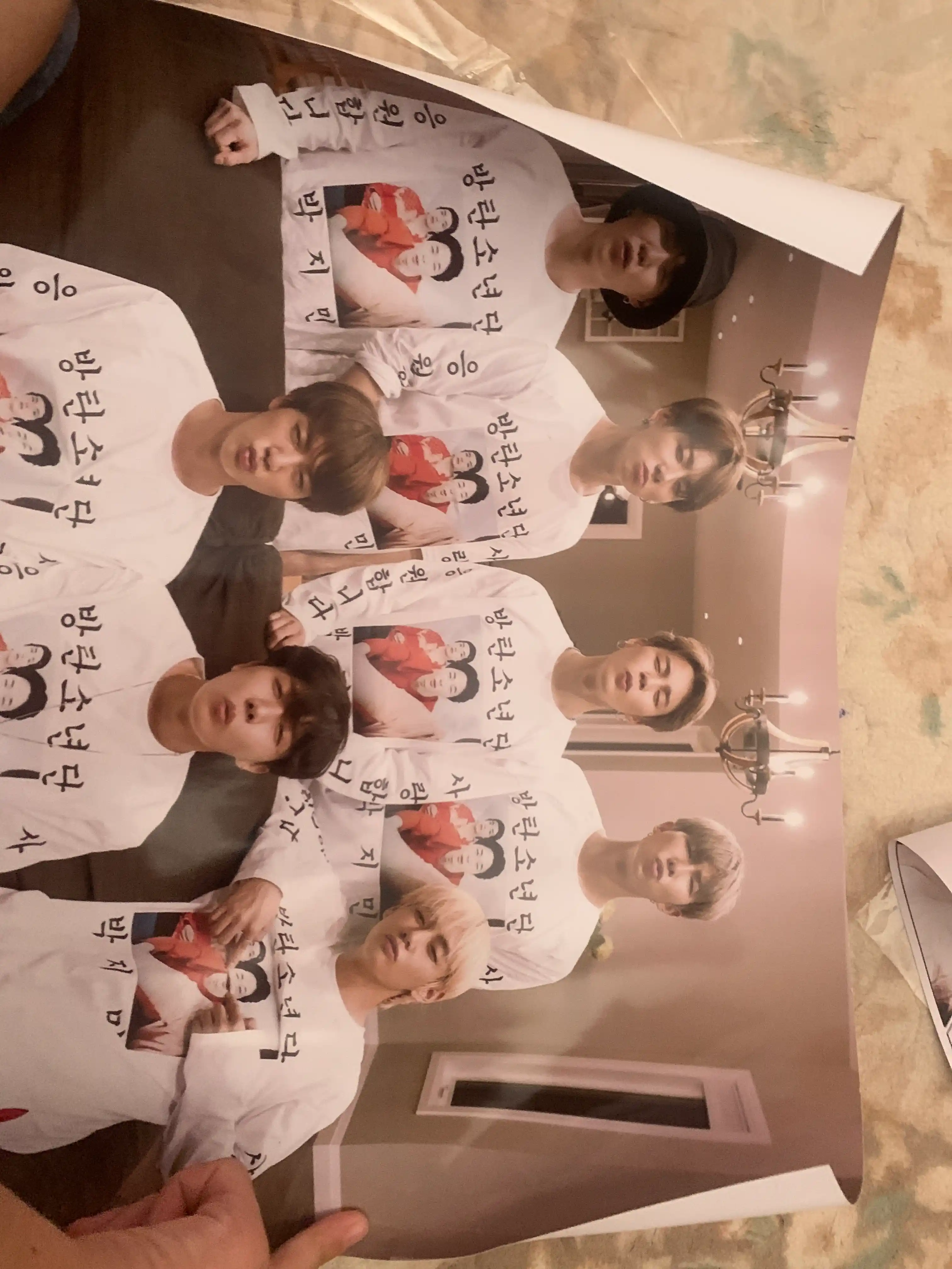 Plakat K-POP guruhi BTS, A3