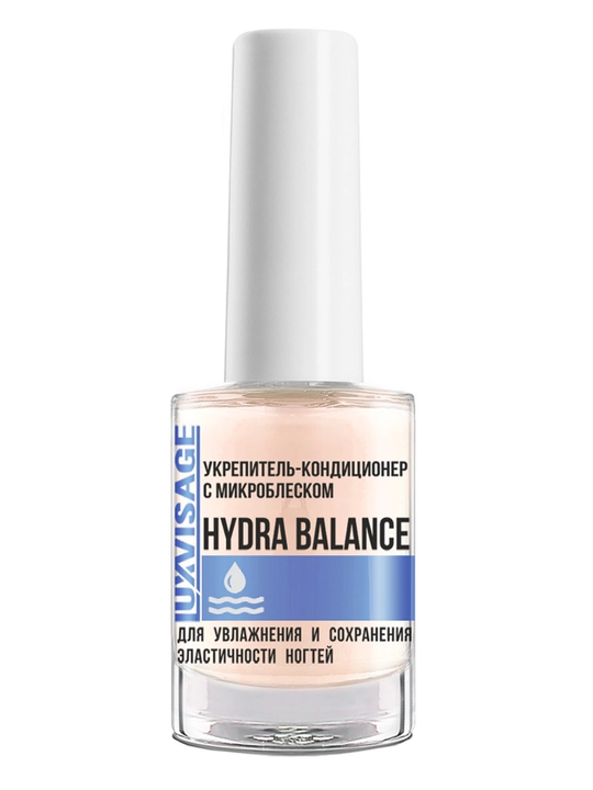 HYDRA BALANCE mikro yaltiroqlik bilan mustahkamlovchi-konditsioner, tirnoqlar elastikligini saqlaydi, 9 ml