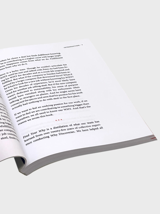 Find your why Simon Sinek, David Mead and Peter Docker