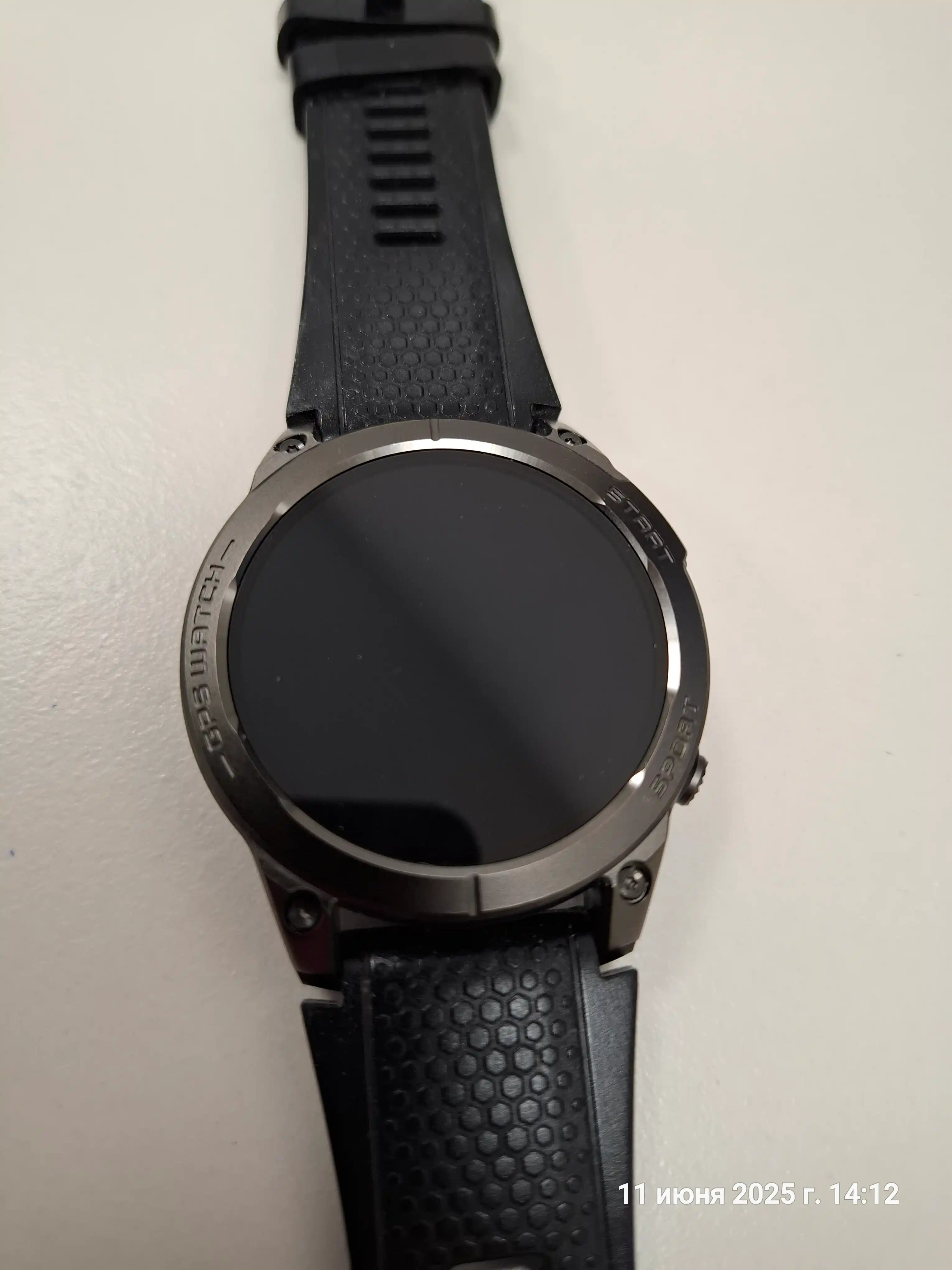 Smart watch Zeblaze Stratos 3 Pro AMOLED, GPS, Bluetooth qo‘ng‘iroqlar, puls va SpO₂