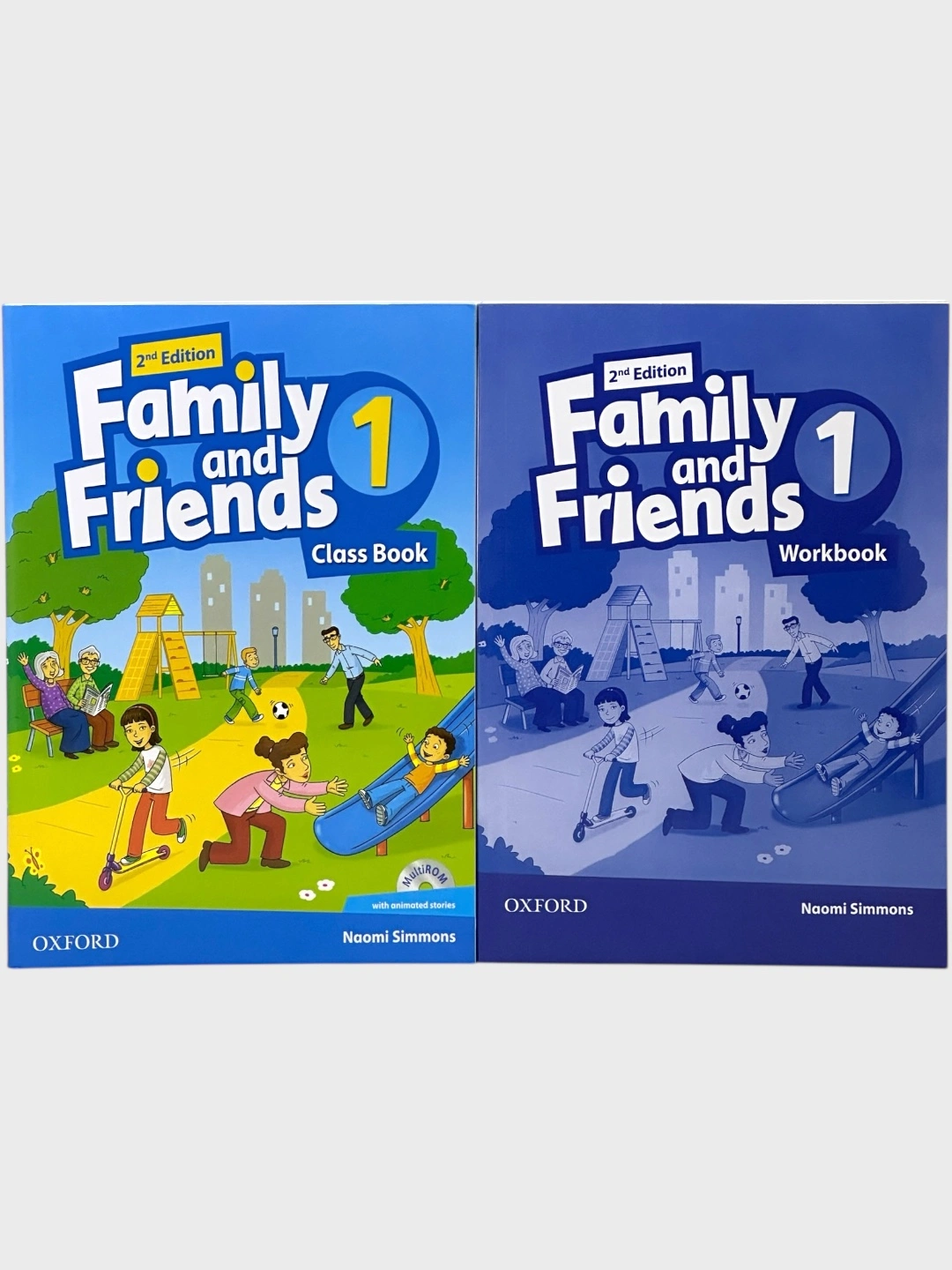 Family and Friends 1, 2 Class Book+Workbook Naomi Simmons 240x170 ...