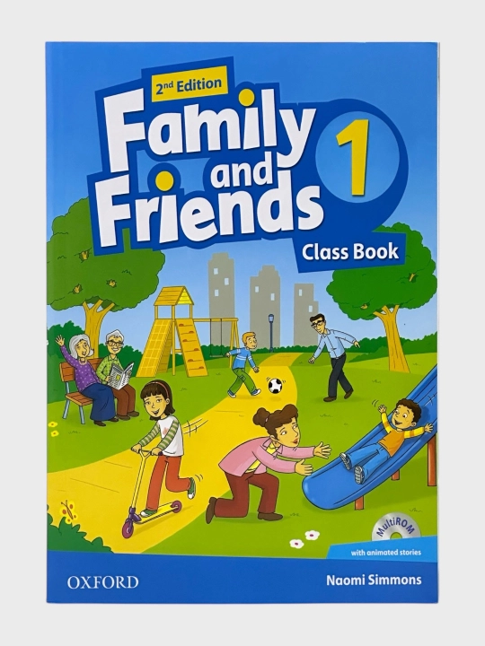 Family and Friends 1, 2 Class Book+Workbook Naomi Simmons 240x170