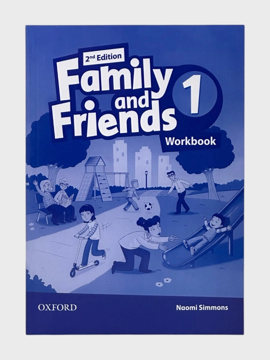 Family and Friends 1, 2 Class Book+Workbook Naomi Simmons 240x170
