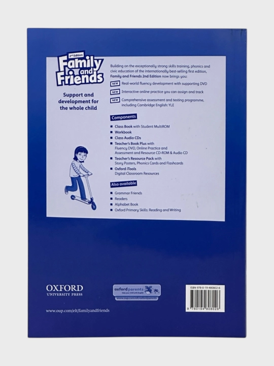 Family and Friends 1, 2 Class Book+Workbook Naomi Simmons 240x170