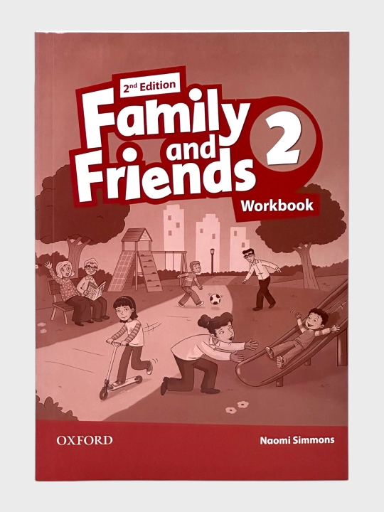 Family and Friends 1, 2 Class Book+Workbook Naomi Simmons 240x170