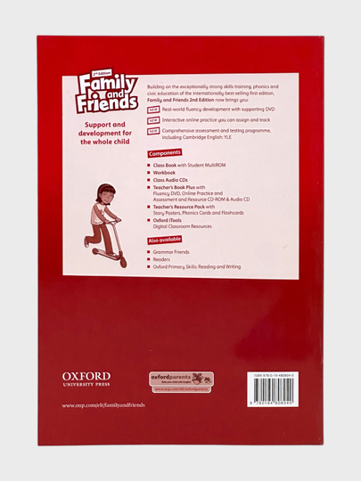 Family and Friends 1, 2 Class Book+Workbook Naomi Simmons 240x170