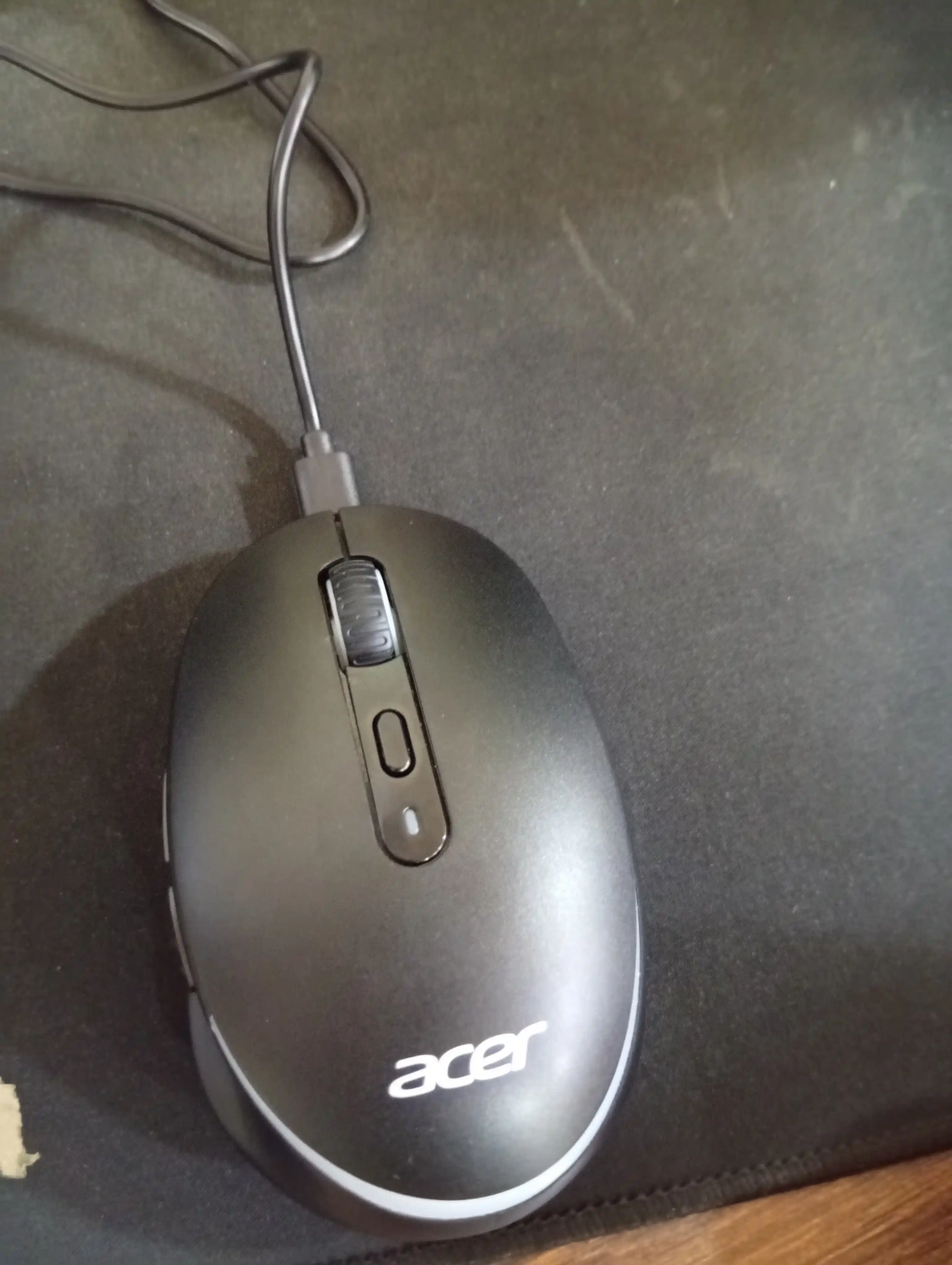 Simsiz kompyuter mini-sichqonchasi ACER, 2 rejim Bluetooth +2.4G, RGB orqa yorug'lik bilan