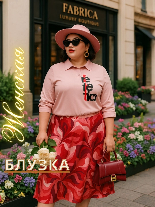 Блузка офисная для женщин