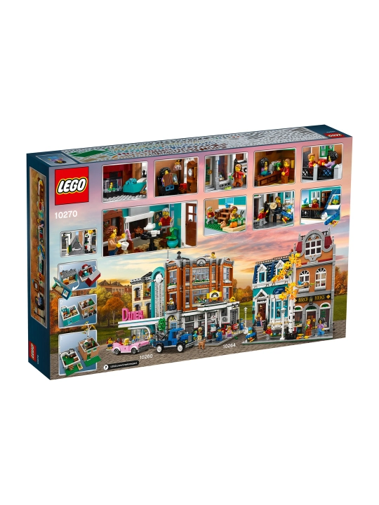 LEGO Creator Expert 10270 Kitob do‘koni konstruktori, 2504 dona detal