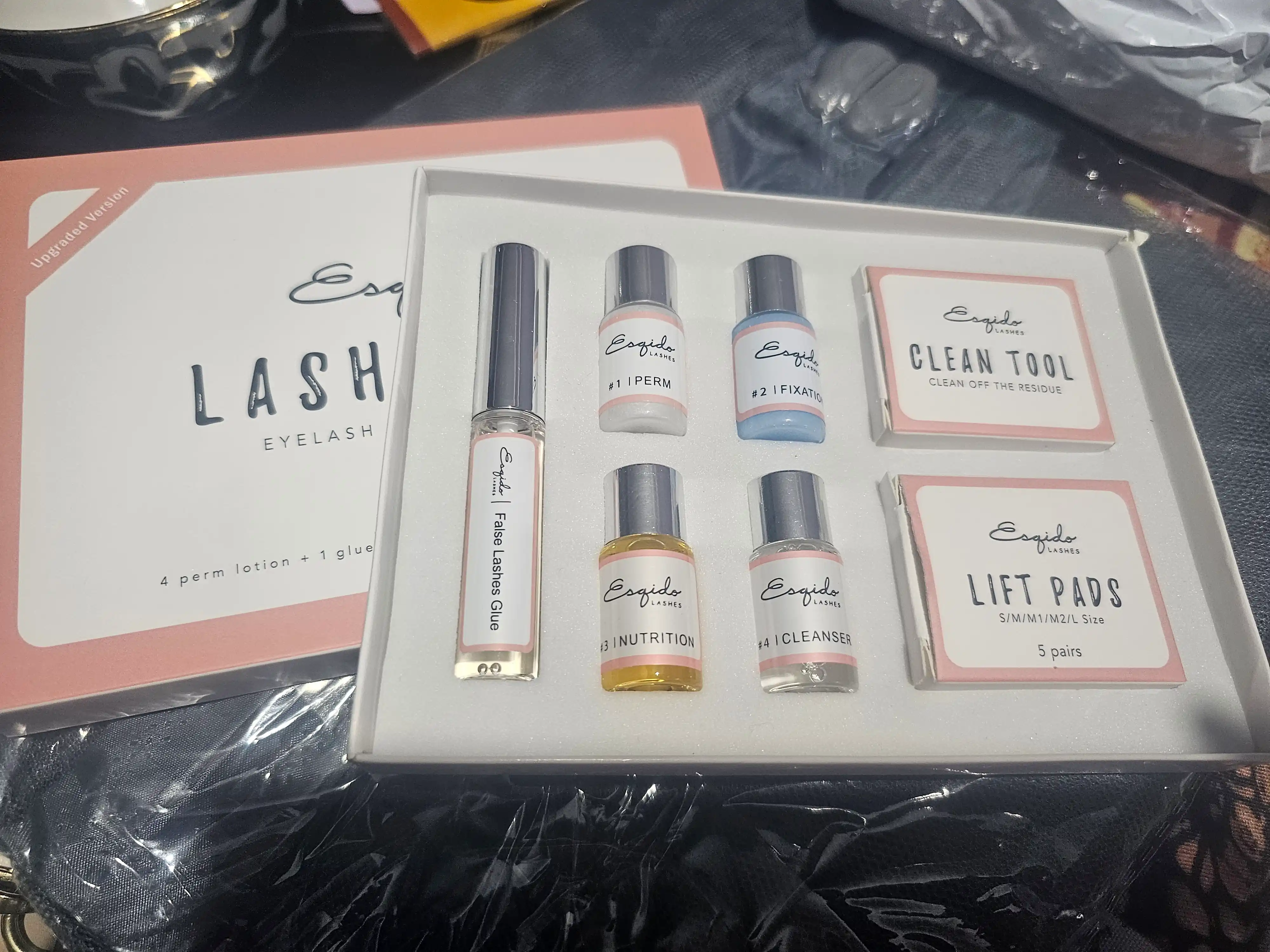 Набор для ламинирования ресниц и бровей, Esqido Lash Lift