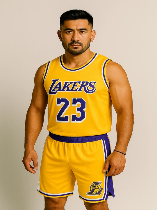 NBA yulduzlari basketbol formasi, bolalar va kattalar uchun - 