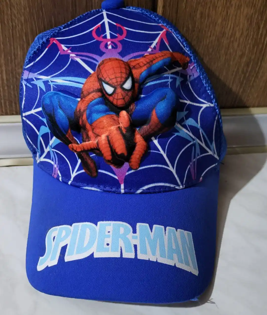 Детская кепка Spider-Man Человек-паук, летняя кепка для мальчиков, защита от солнца