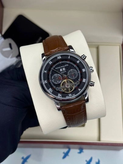 Мужские часы Patek Phillipe — МАГЧАС-PATMEH-КОРИЧН