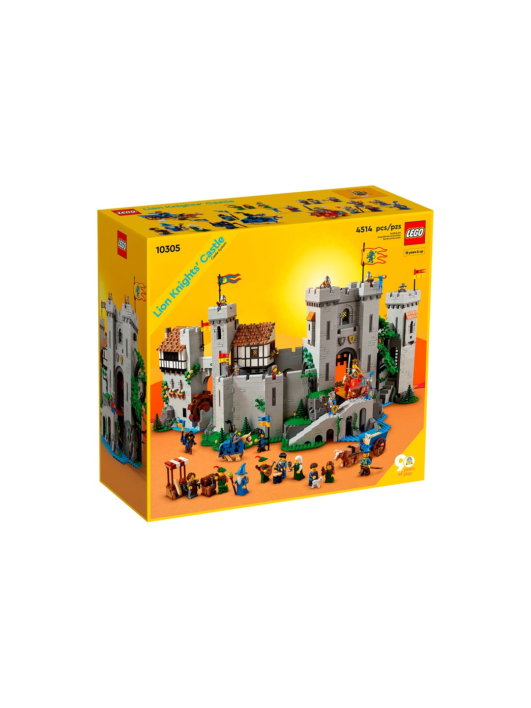 LEGO Icons 10305 Sherlar qal’asi konstruktori, 4514 dona - 