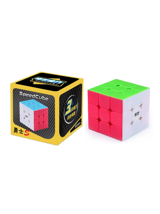 QY SpeedCube S 3x3 — bolalar va kattalar uchun tez yig’iladigan boshqotirma kubik rubika