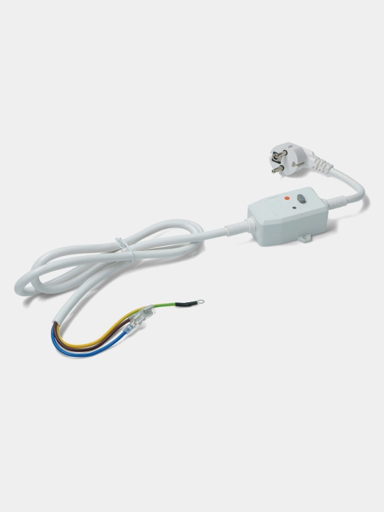 RCD bilan elektr kabeli, suv isitgichi uchun