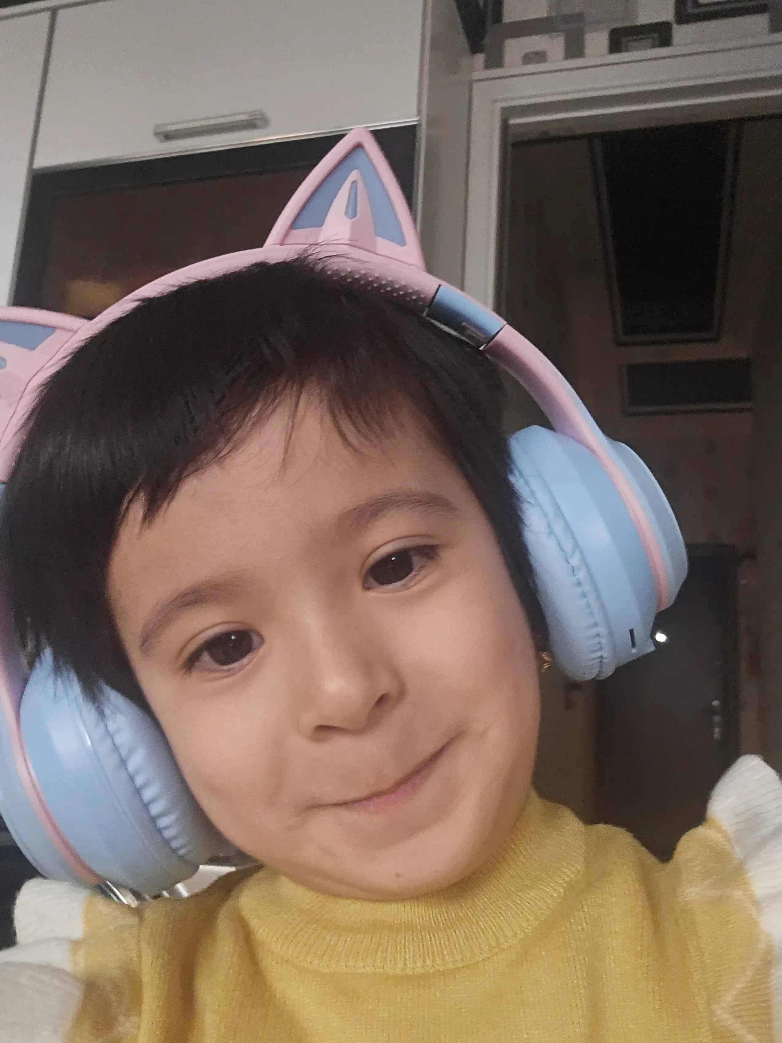Simsiz quloqchinlar "Cat Ear" Bluetooth 5.1, qizlar va bolalar uchun mikrofonli quloqchin