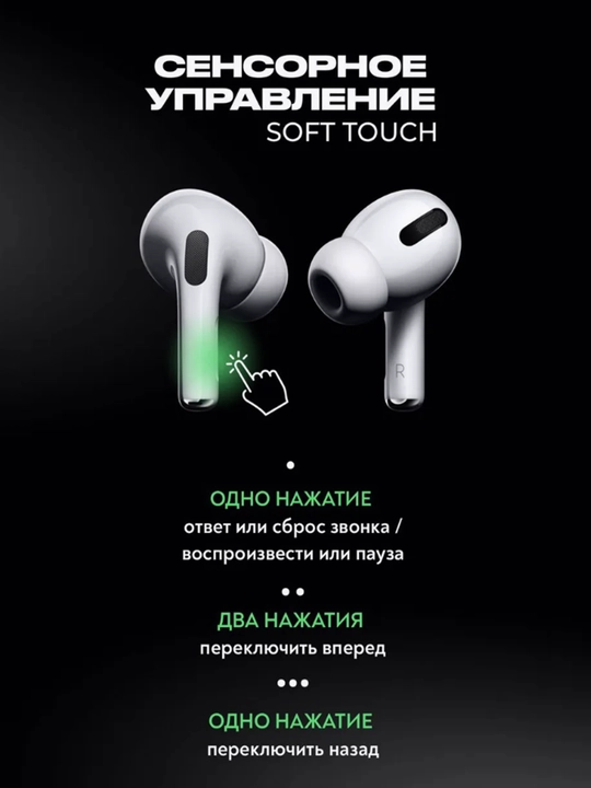 A.Pods 2 Pro ANC simsiz sensorli quloqchinlar