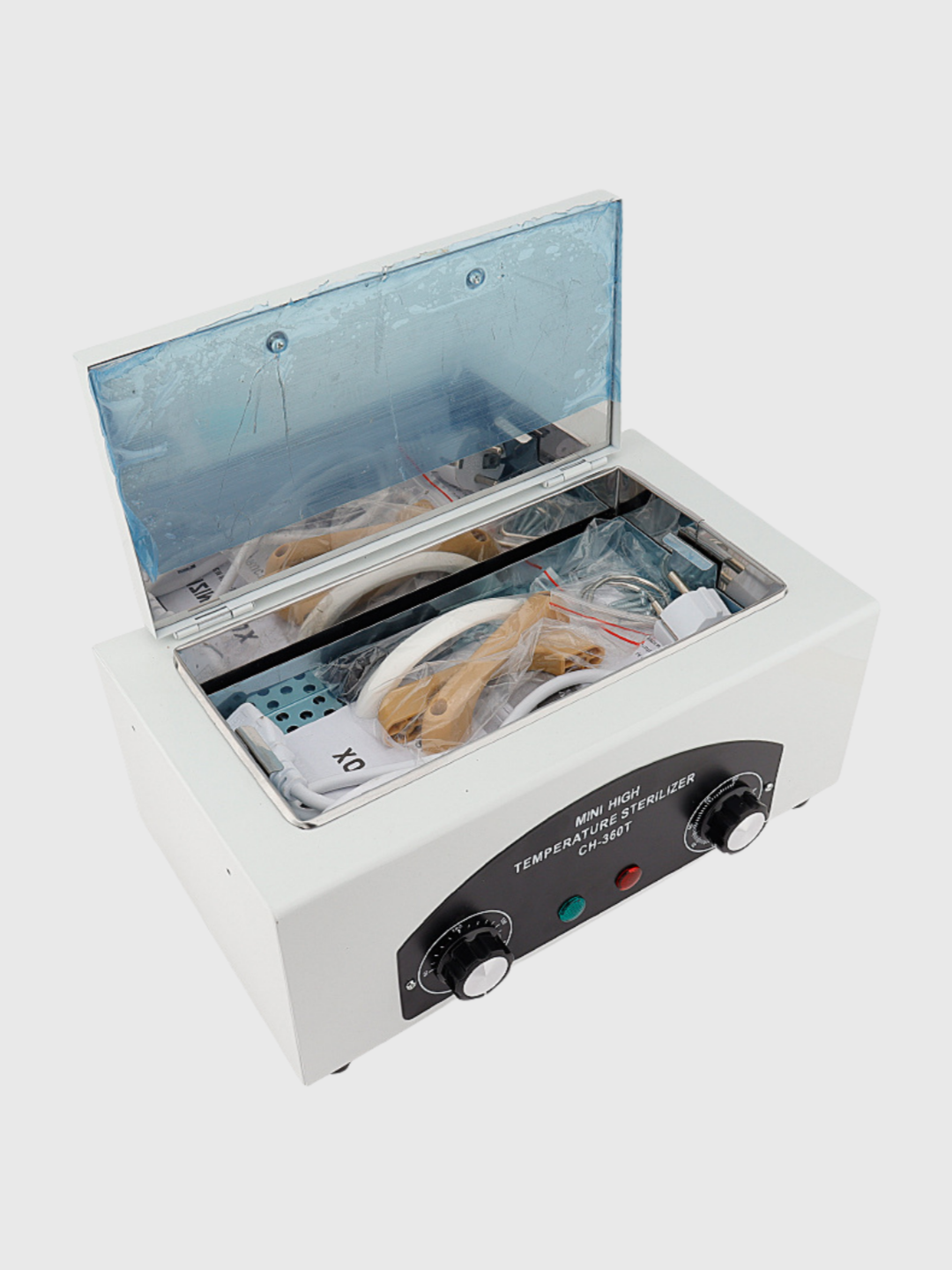 Suxojar CH-360T, manikyur vositalari uchun sterilizatsiya qutisi, sterilizatsiya shifosi - 