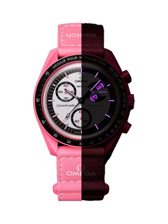 Omega x Swatch MoonSwatch erkaklar soati – sarg‘ish rang, 42 mm, dizayn