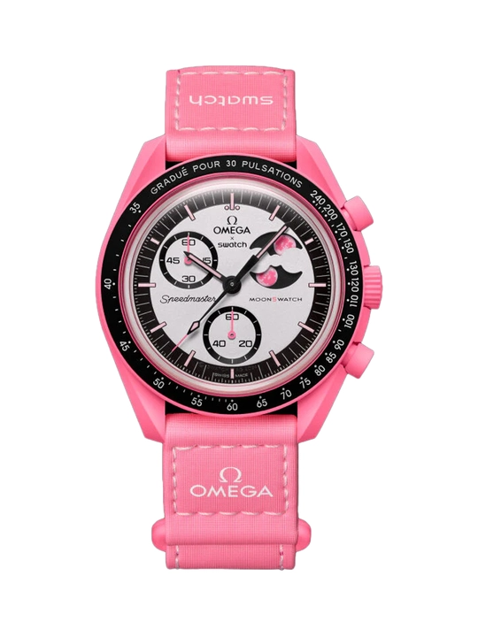 Omega x Swatch MoonSwatch erkaklar soati – sarg‘ish rang, 42 mm, dizayn