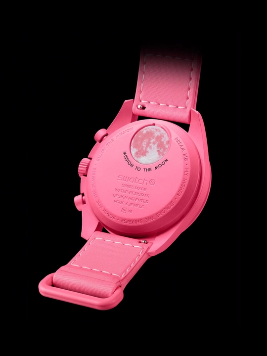 Omega x Swatch MoonSwatch erkaklar soati – sarg‘ish rang, 42 mm, dizayn