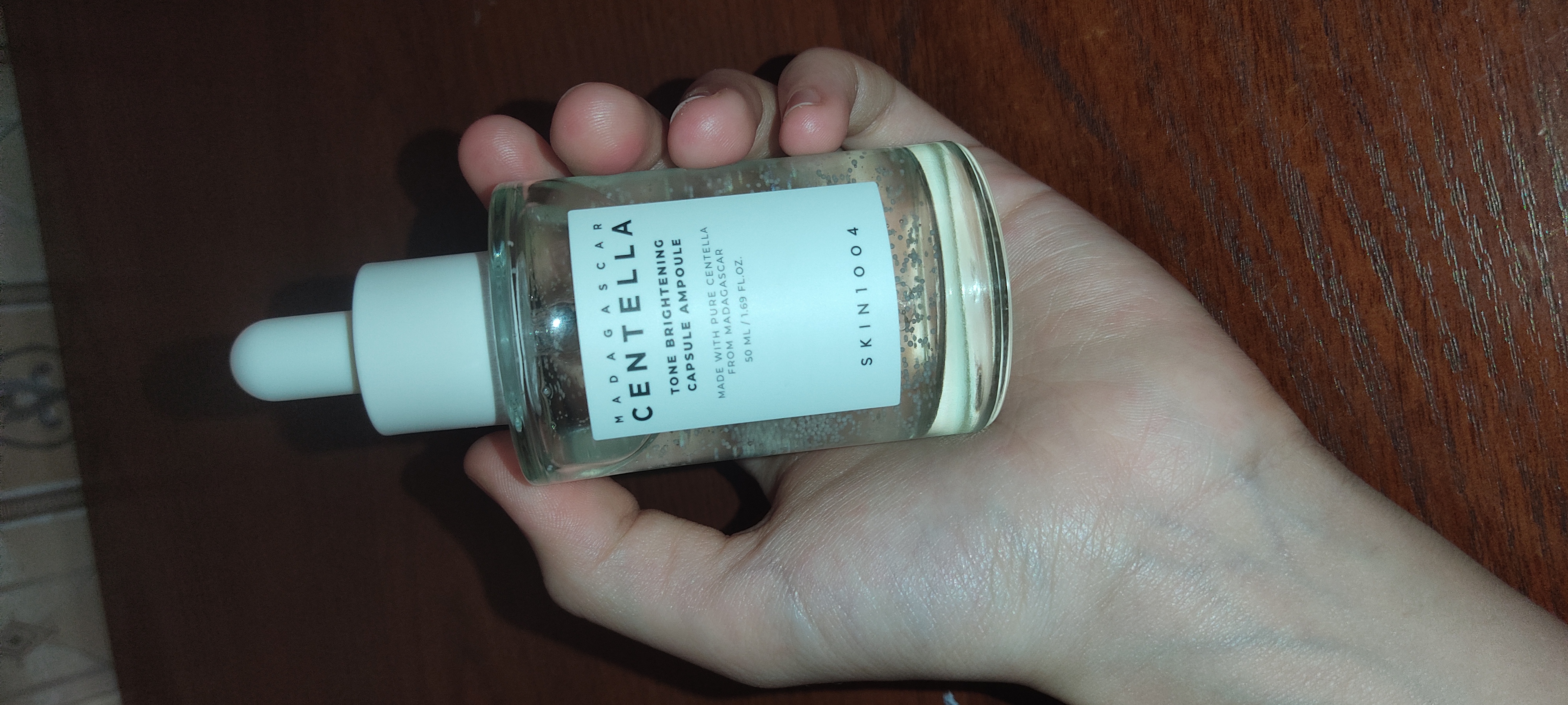 SKIN1004 Madagaskar Centella Tone Brightening Capsule Ampoule yorituvchi zardob, 50 ml