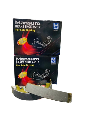 Колодки тормозные задние барабанные Mansuro для Chevrolet и Daewoo, комплект 1 кт — MANSU-РУЧНОЙ-эпика