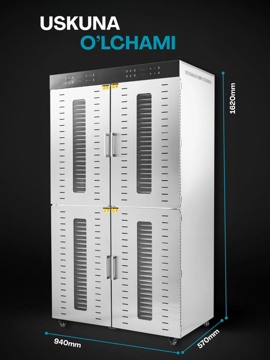 Сушилка-дегидратор Uskunalar US-96, для овощей, фруктов и пастилы