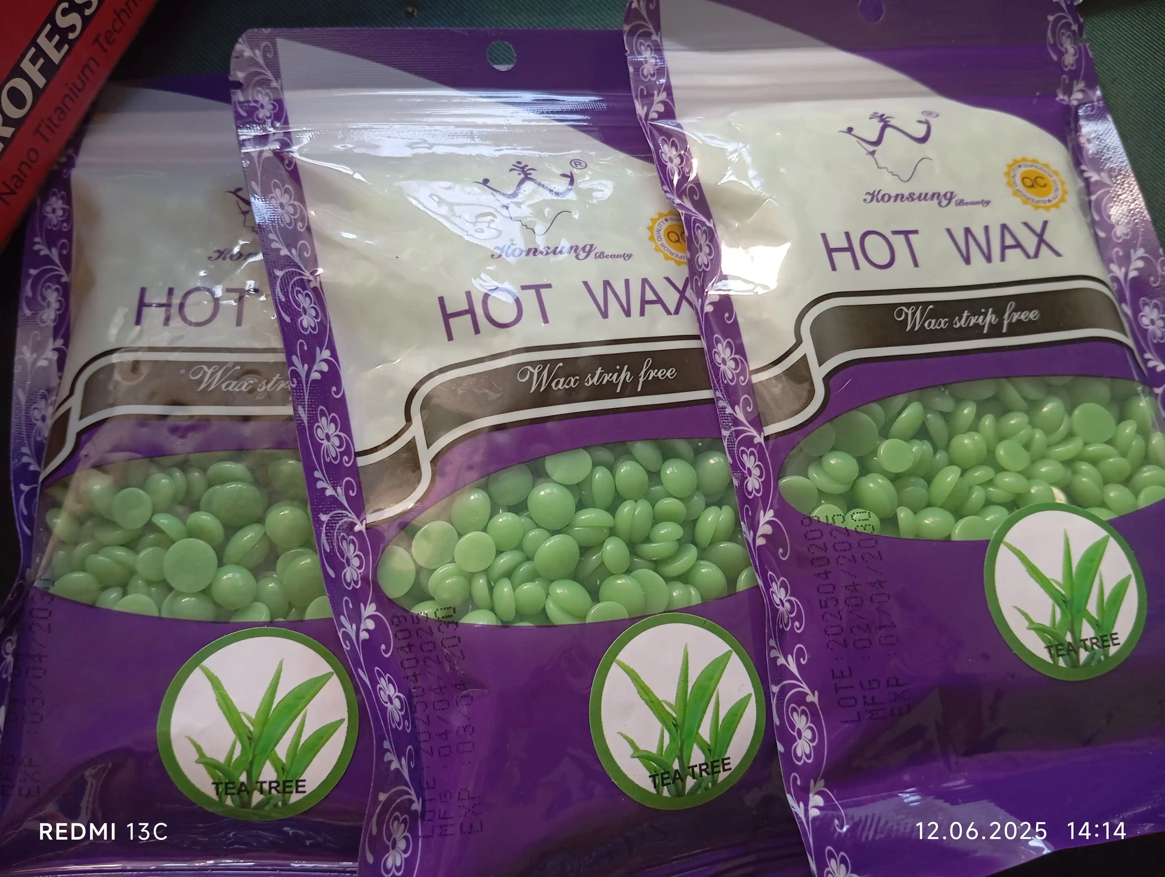Воск для депиляции Hot Wax, профессиональный, в гранулах, пленочный, 100 г