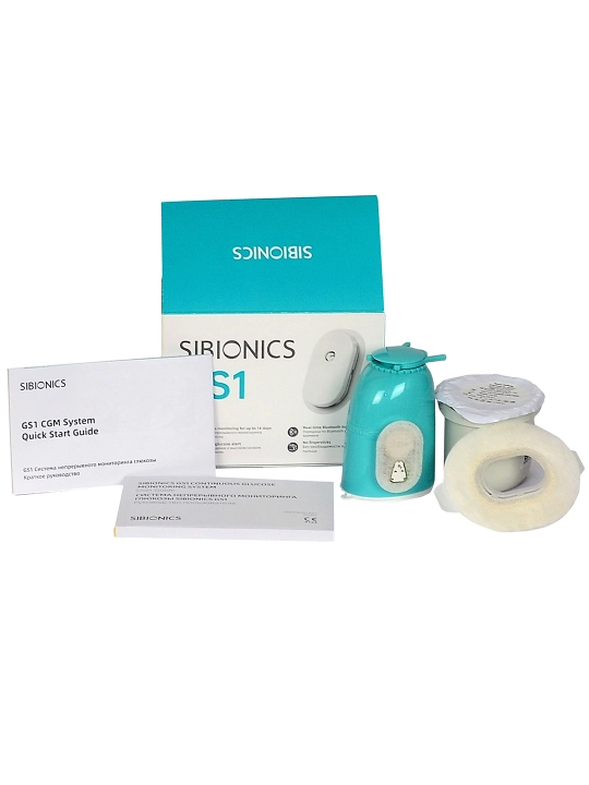 Glyukozani uzluksiz monitoring qilish tizimi (CGM) - Sibionics