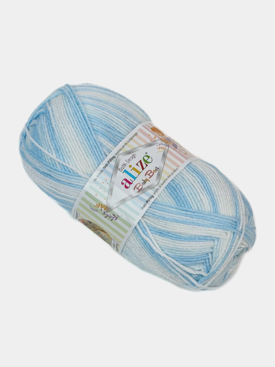 Пряжа для вязания Alize Baby Best разноцветный