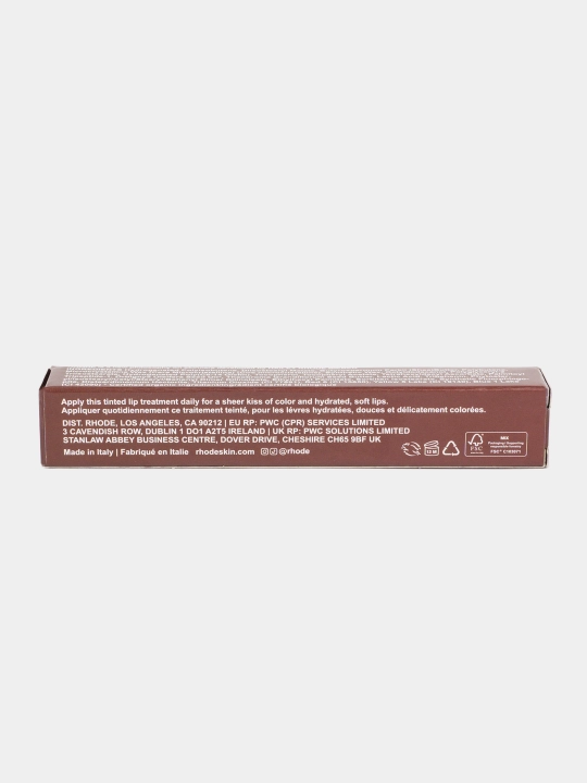 Rhode Lip Tint — Lablar uchun namlovchi va uzoq saqlanuvchi rangli tint, 8 rang