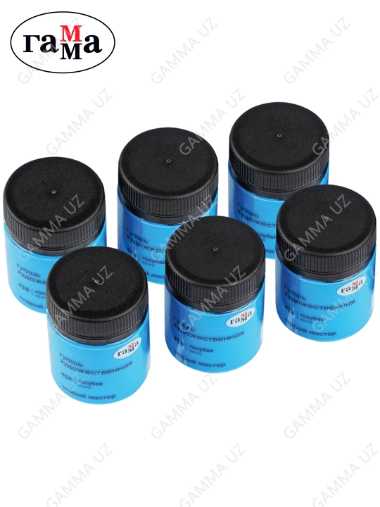 Guash badiiy Gamma "Eski usta", moviy, 40 ml, 12112040418