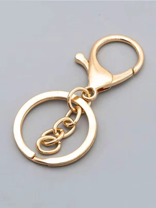 Кольца для брелоков, карабин для ключей, брелоки в комплекте 5 шт - 