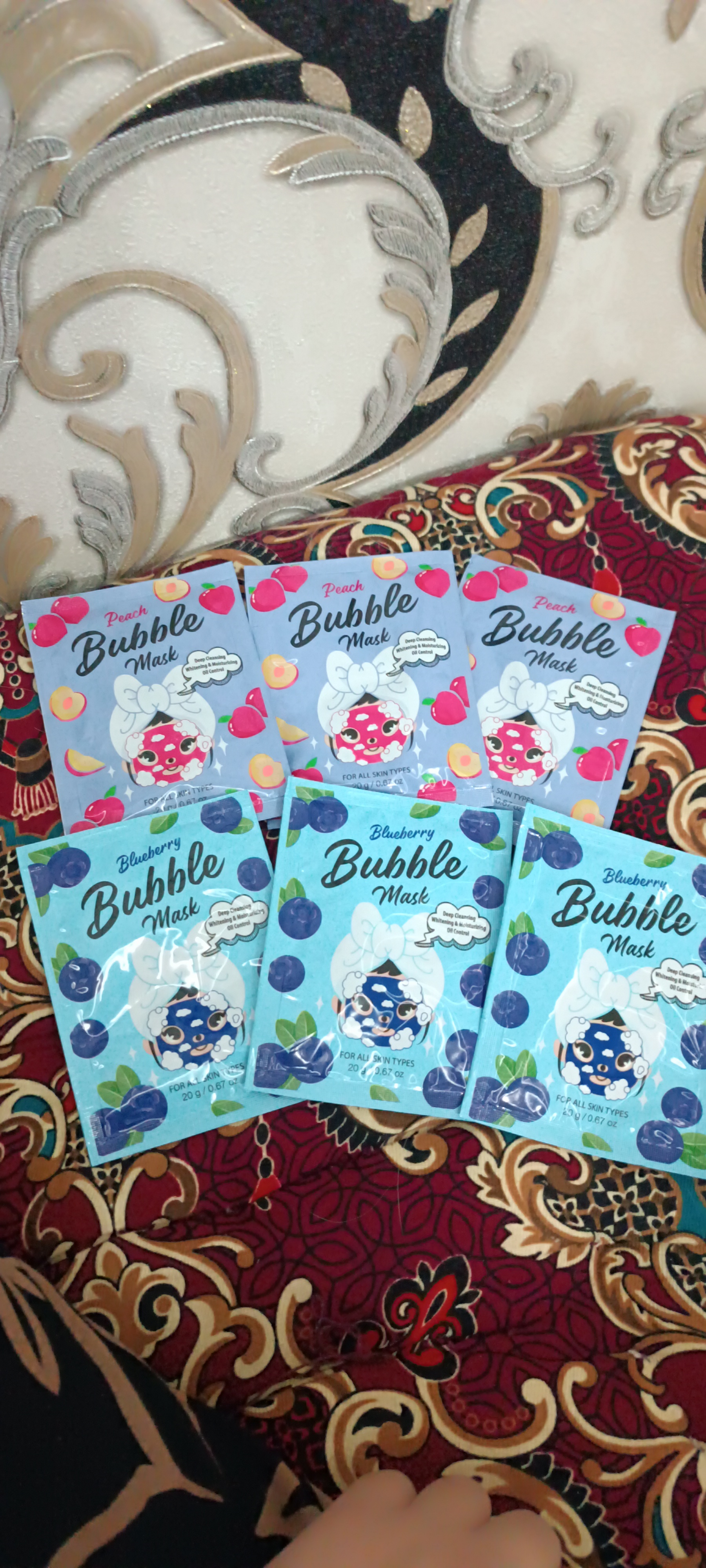 Кислородная маска для лица Bubble Mask