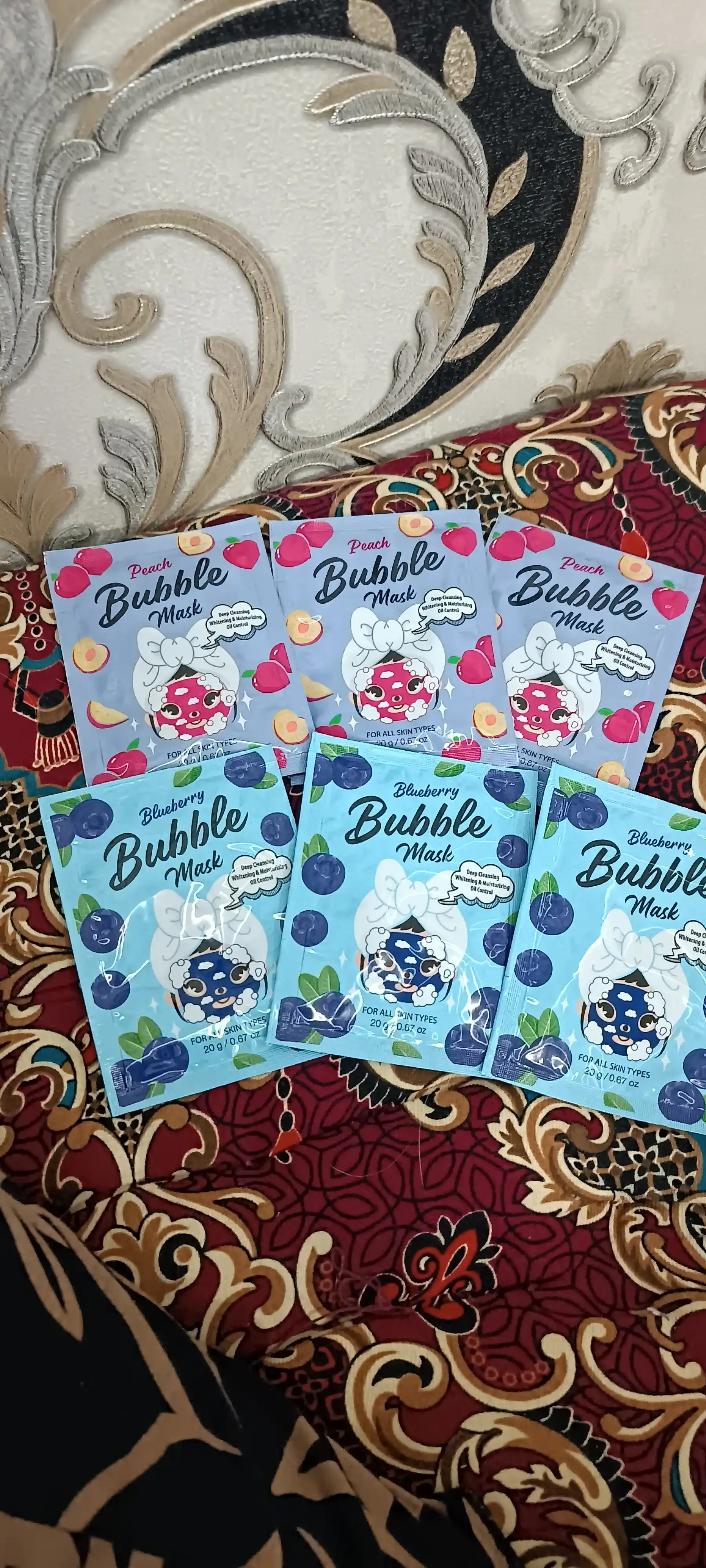 Кислородная маска для лица Bubble Mask