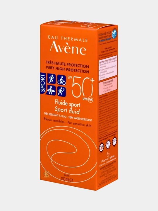 Sport Quyosh Kremi SPF 50+,Suvga Chidamli,UVB/UVA dan Maksimal Himoya!-Avène Sport SPF50+