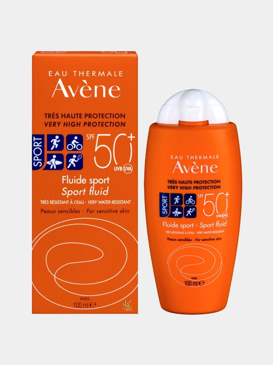 Sport Quyosh Kremi SPF 50+,Suvga Chidamli,UVB/UVA dan Maksimal Himoya!-Avène Sport SPF50+