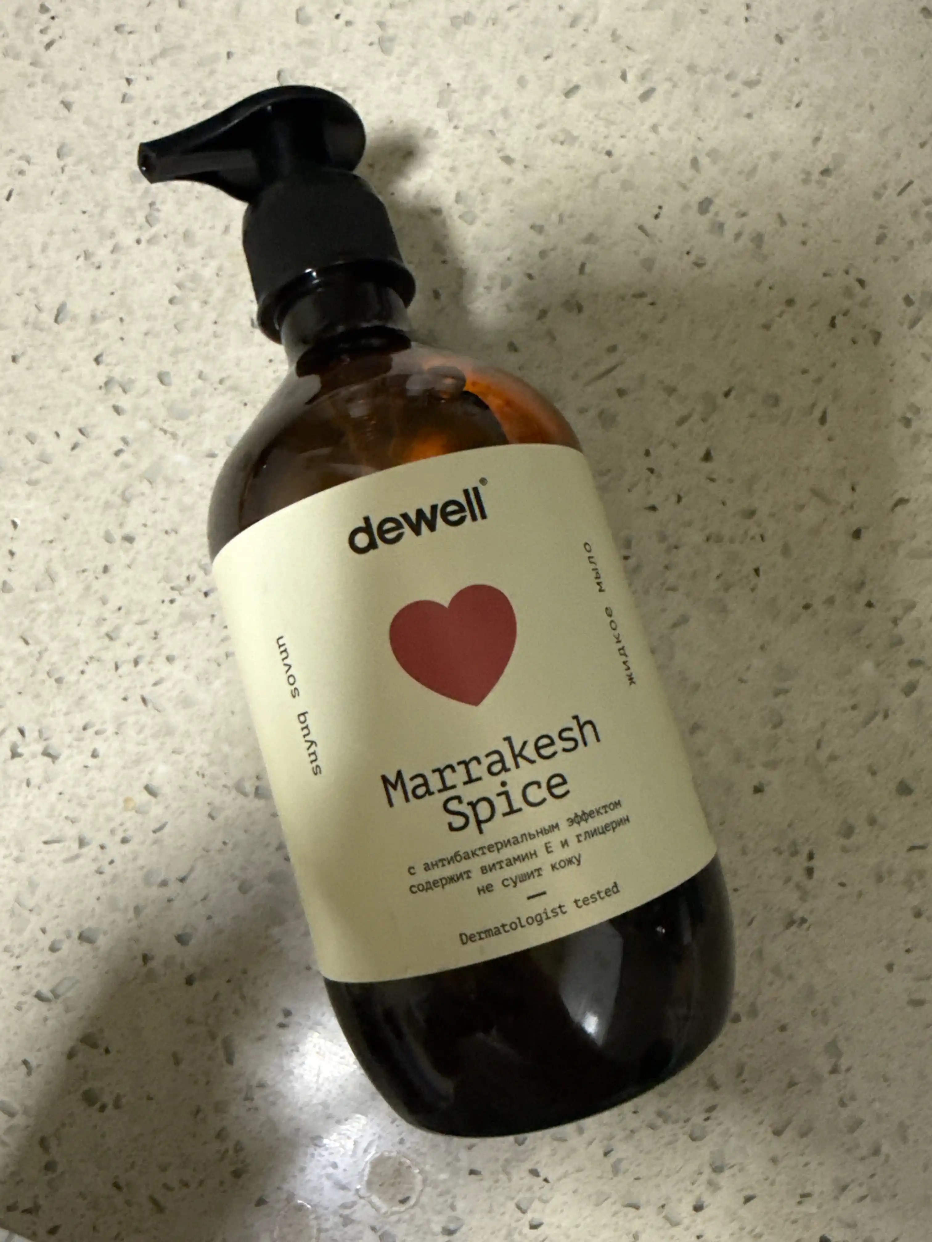 Suyuq sovuni Dewell, marrakech spice aromatli, 500 ml
