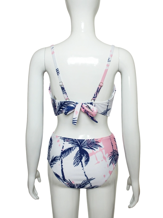 Suzish kiyimi PalmWave TropicLux 3-in-1 set, mesh yubka, XS-XL