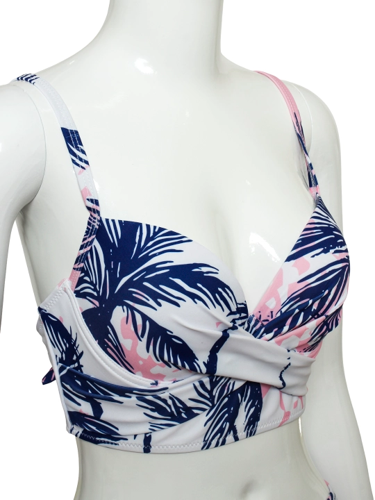 Suzish kiyimi PalmWave TropicLux 3-in-1 set, mesh yubka, XS-XL