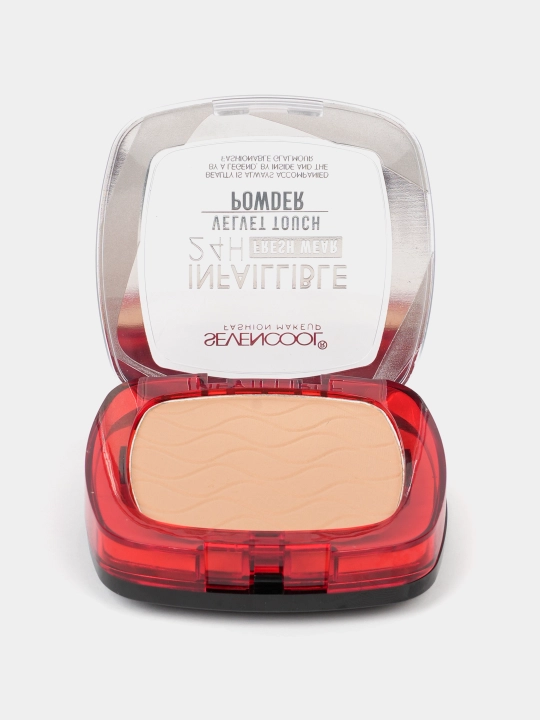 Пудра Sevencool Infaillible Velvet Touch, бархатистая матовость, стойкость до 24 часов