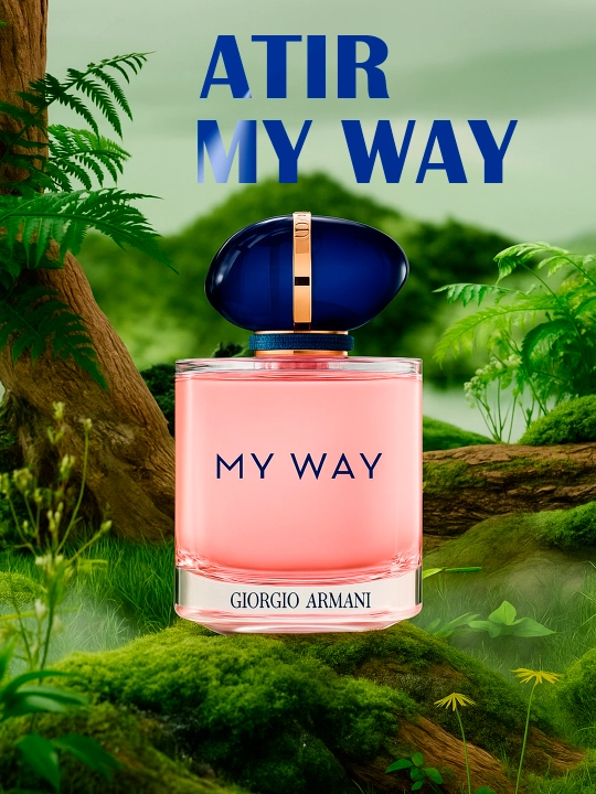My Way, женственный цветочный арома 5/10/20 мл и целый флакон 90 мл - 
