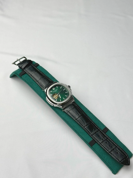 Erkaklar qo'l soati, mexanik avtopodzavod - Elegant Watches
