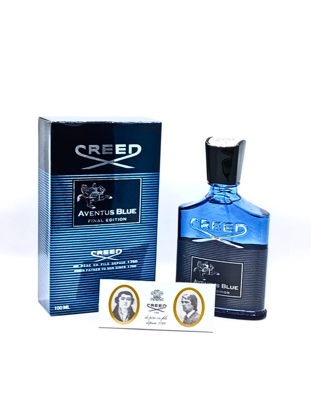 Creed aventus blue final edition erkaklar uchun parfyumlangan suv, 100 ml - 